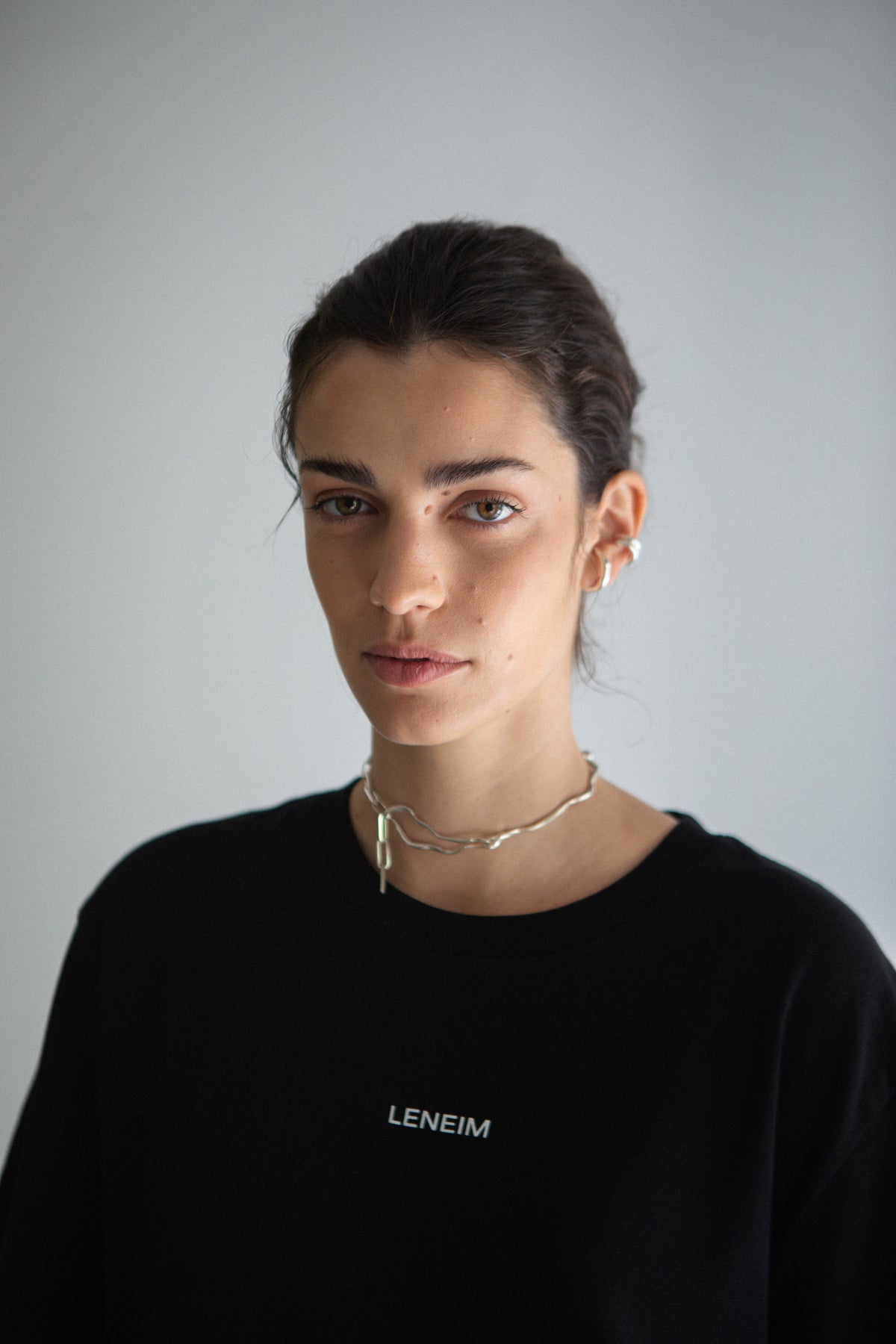 ICONIC LOGO T-SHIRT BLACK