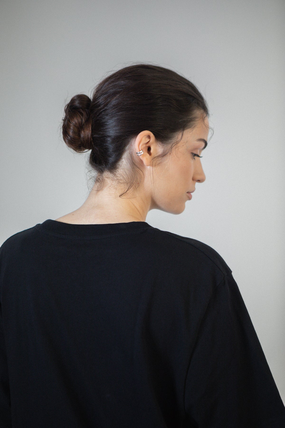 ICONIC LOGO T-SHIRT BLACK