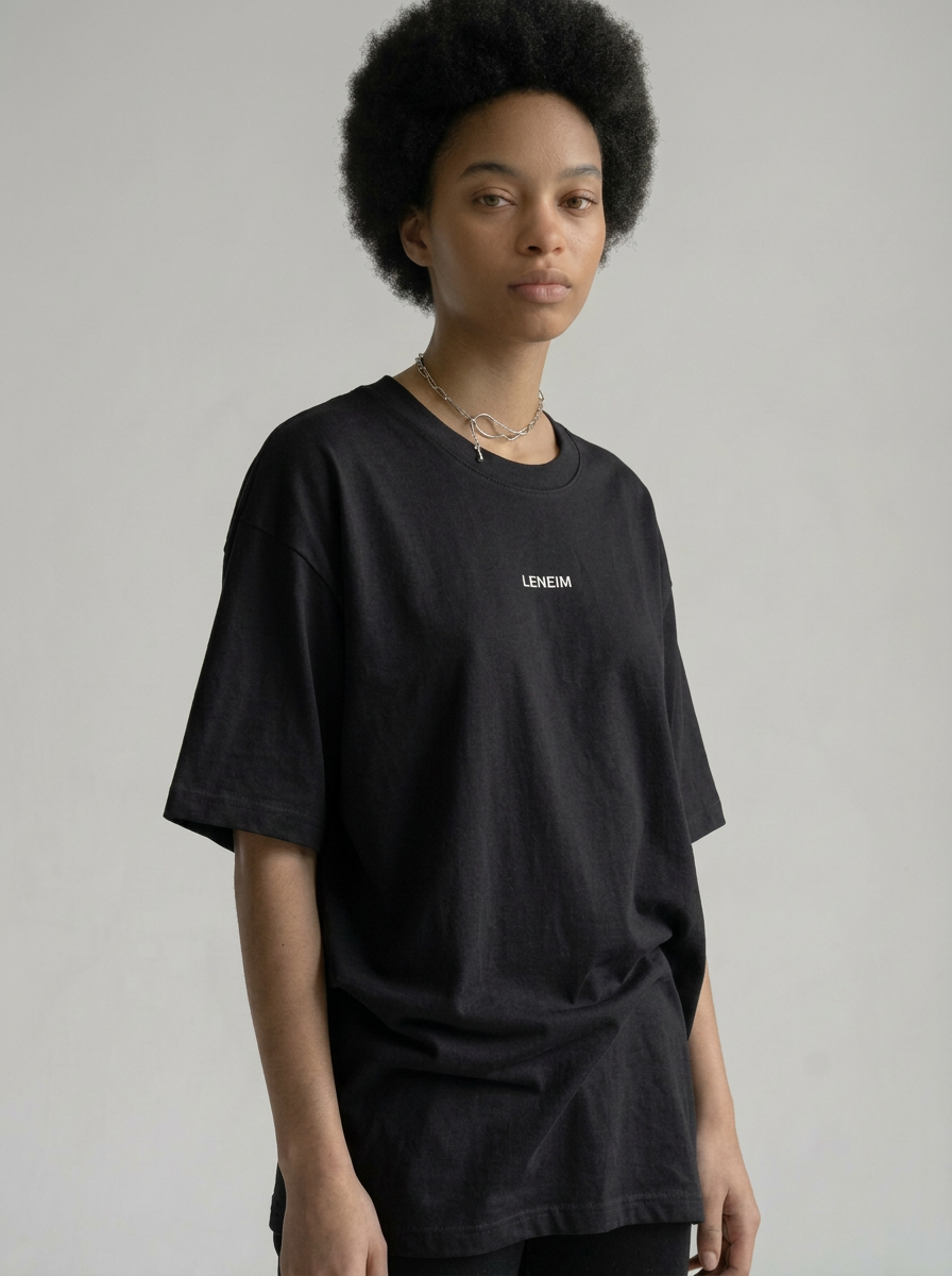 ICONIC LOGO T-SHIRT BLACK