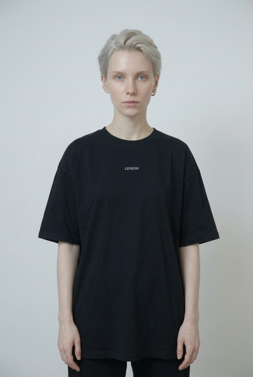 ICONIC LOGO T-SHIRT BLACK