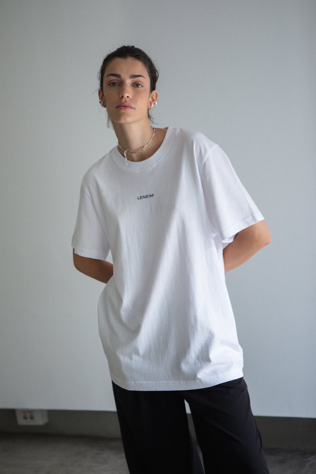 ICONIC LOGO T-SHIRT WHITE