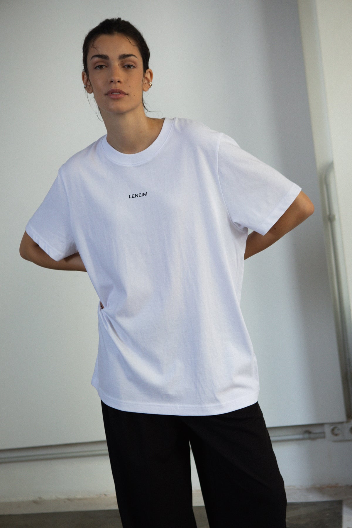 ICONIC LOGO T-SHIRT WHITE